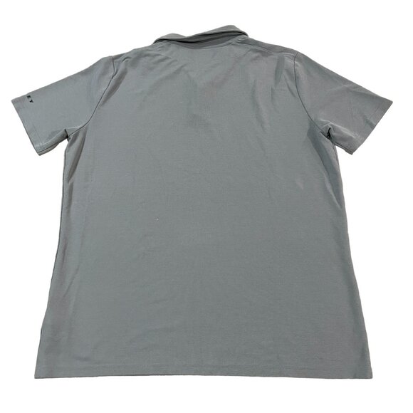 Oakley Men's Hydrolix Polo Golf Shirt Men's Size 2XL Gray Regular Fit Flawed - Picture 6 of 6